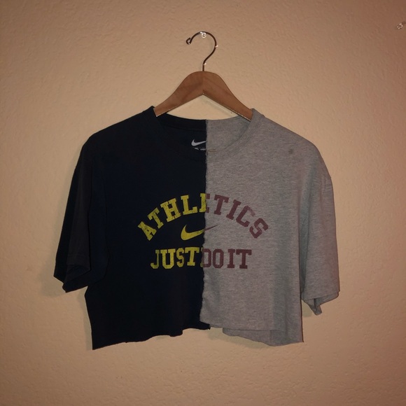 Nike Tops - Custom Nike Crop Top Shirt